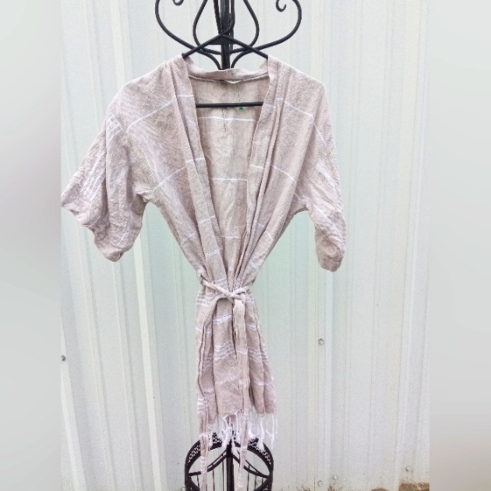 Stripesheep robe size small